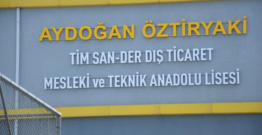 Okulumuz - Aydoğan Öztiryaki TİM SANDER Dış Ticaret Mesleki ve Teknik Anadolu Lisesi
